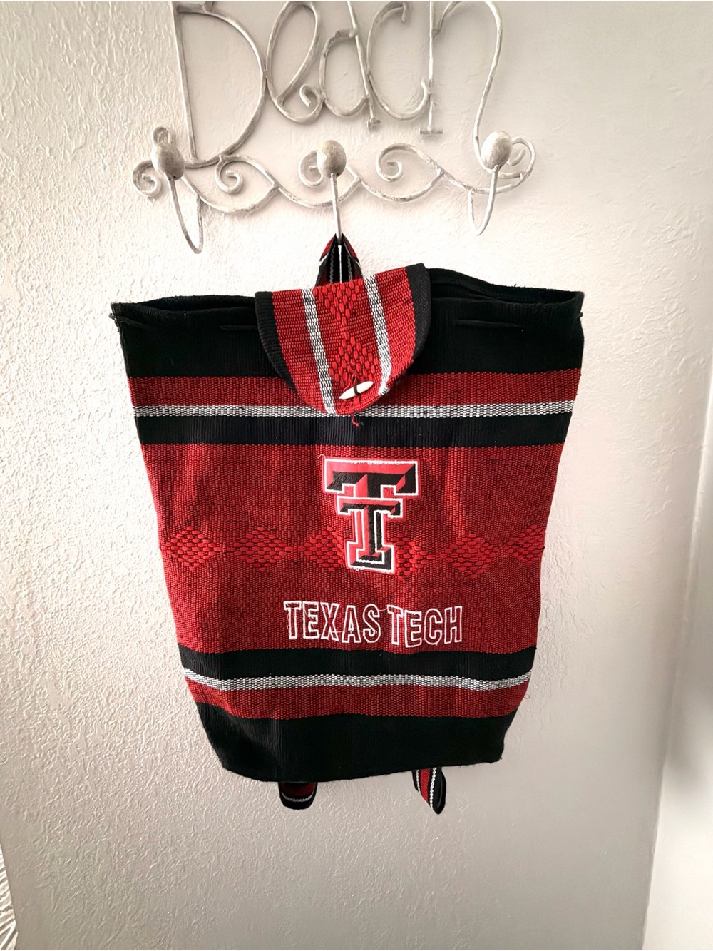 Texas Tech Red Raiders Woven Backpack